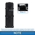 thumbnail image 4 of Interruptor de ventana eléctrica Unique Bargains No.31415514 Interruptor de control de ventana del lado del conductor delantero izquierdo para Volvo S90 2021-2025 Negro, 4 of 7