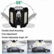 thumbnail image 3 of 40W LED Garage Lamp, E27 Deformable Ceiling Light with 3 Dimmable Panels, Cold White, for Garage, Workshop, Warehouse, 3 of 4