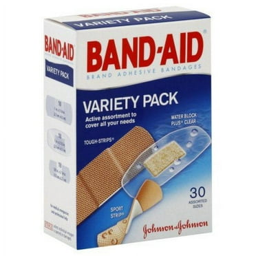 Band-Aid Variety Pack Adhesive Strip, Assorted Sizes (CS/24)