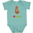 thumbnail image 3 of Inktastic I Love Rats Boys or Girls Baby Bodysuit, 3 of 5