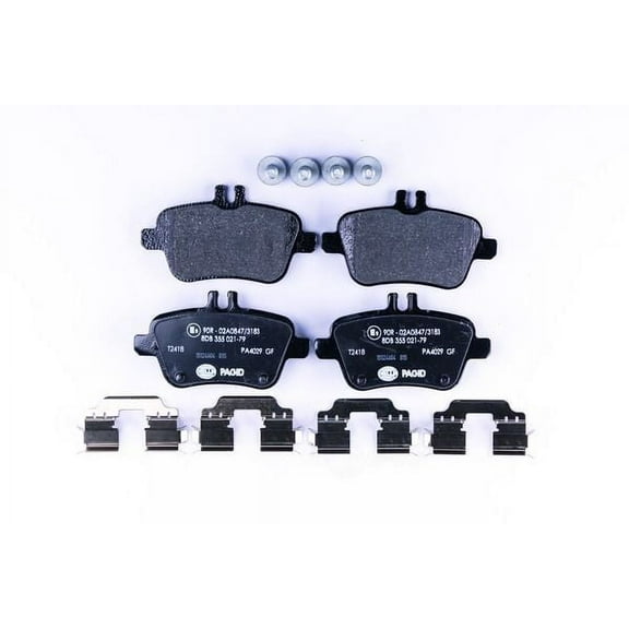 HELLA 355021791 OE Formulated Low-Metallic Disc Brake Pad Set