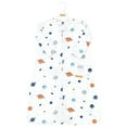 thumbnail image 2 of Hudson Baby Unisex Baby Long Sleeve Cotton Jersey Sleeping Bag, Space, 0-6 Months, 2 of 2