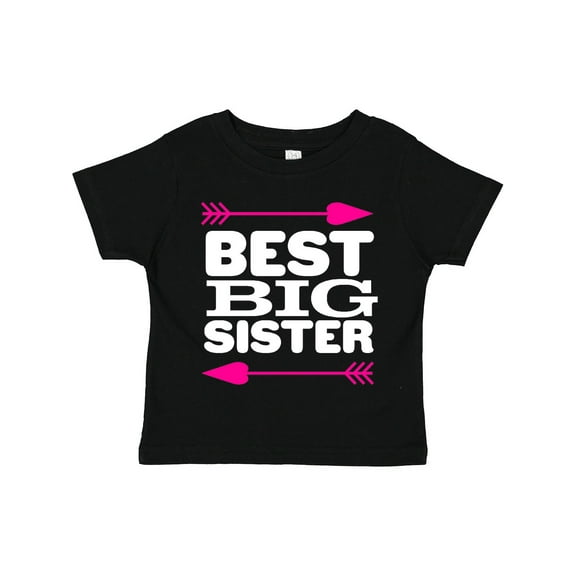 Inktastic Best Big Sister Girls Toddler T-Shirt