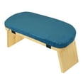 thumbnail image 3 of EHJRE Meditation Bench Seiza Prayer Bench Ergonomic, Portable, Wooden, Foldable with Removable Cushion Kneeling Stool Prayer Stool Blue, 3 of 9