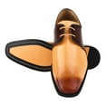thumbnail image 2 of LIBERTYZENO Mens Genuine Leather Oxford Formal Dress Shoe, 2 of 7