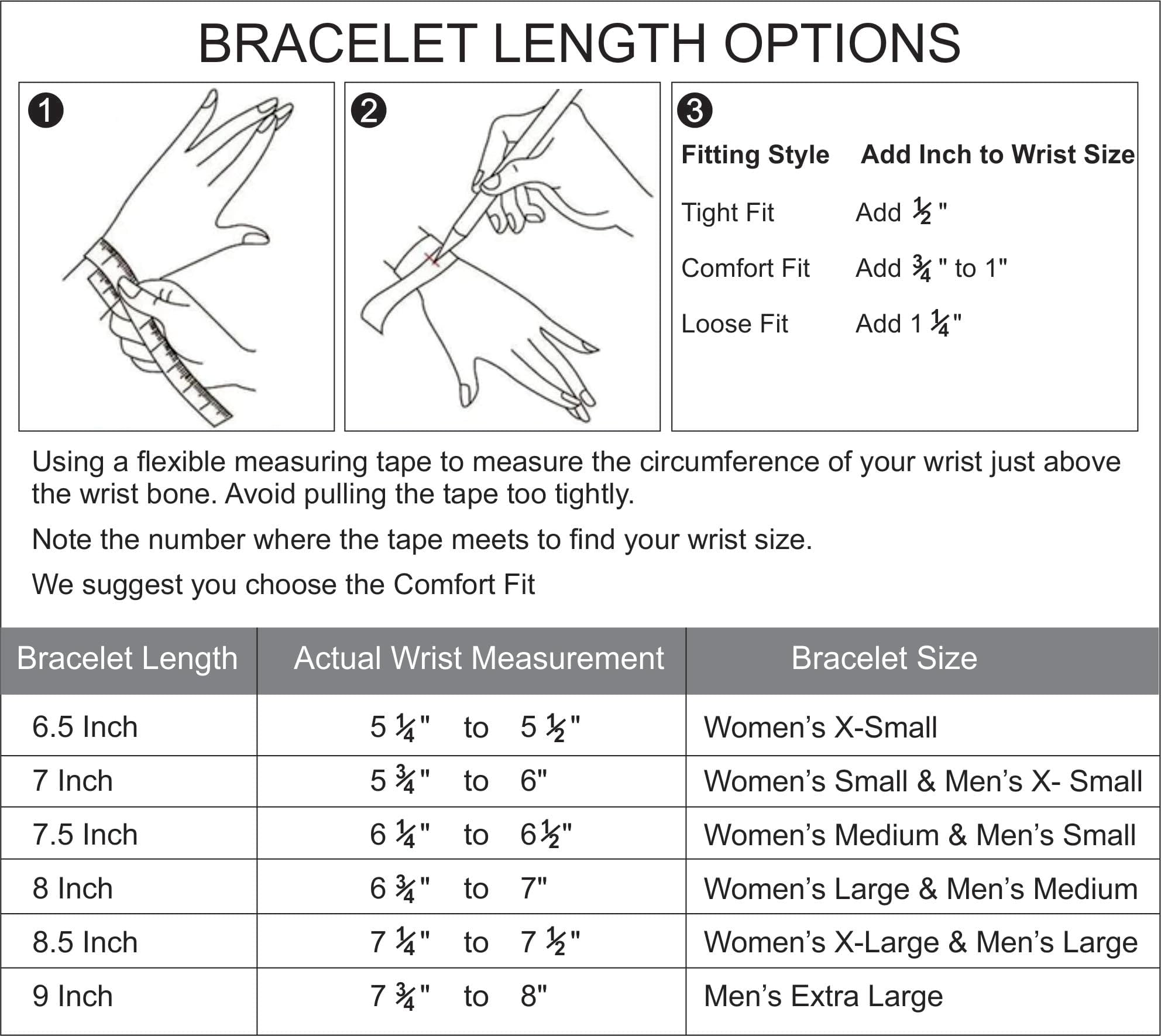 LeCalla Solid 925 Sterling Silver Figaro Chain Bracelet for Men and Women | Italian 4MM Diamond-Cut Figaro Link Chain Bracelets 7" Inches