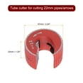 thumbnail image 2 of Unique Bargains Mini Round Pipe Cutter 22mm Copper Tube Cutting Wheel Blades for PVC Plastic Tubing Cutters, Red, 2 of 5