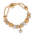 thumbnail image 4 of Pulsera de mujer Aleación de diamantes Diamante Moda Encanto simple Joyería hueca Niñas Mamá Señora Regalo, 4 of 14