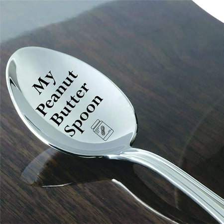 

amousa My Peanut-Butter Spoon Gift For Peanut-Butter Lover Gift For Mom Friends Coworker Christmas Gift For Him Her Gift For Grandpa Kids