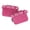 Red, variant on Cowhide Leather Weightlifting Palm Protectors - Durable Hand Grips for Gym, Pull-Ups & Deadlifts - 1 Pair