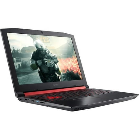 Acer Nitro 5 Gaming Notebook, 15" IPS FHD Screen, AMD Ryzen 7 3750H Processor, AMD Radeon RX 560X GPU, 8GB RAM, 512 GB SSD, Black AN515-43-R1QT