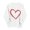 White 1, variant on hotojiny Women's Valentine's Day Tops Fashion Heart Print Long Sleeve Loose Sweatshirts Casual Crewneck Soft Shirts