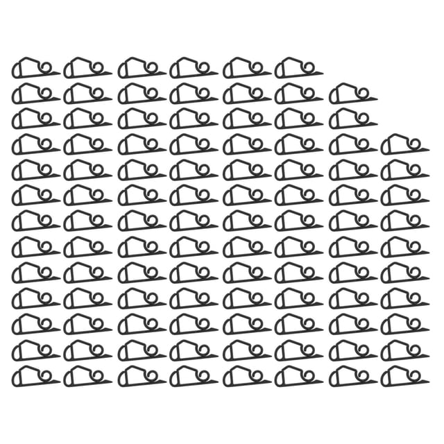 Clips de Lumière de Noël, 100 Pcs Clips de Lumière de Noël Réutilisables Petits Étanches pour Fête pour Bureau