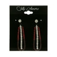 thumbnail image 3 of Mi Amore Dangle-Earrings Red/Black, 3 of 5