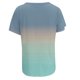 thumbnail image 5 of ICHUANYI Clearance Women's V-Neck Casual Floral Print T-shirt Short Sleeve Tunic Tops Blouse(Sky Blue, XL) ICHUANYI WER2023081014721, 5 of 5