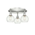 thumbnail image 3 of Innovations Lighting - Athens - 3 Light Flush Mount In Industrial Style-8.63, 3 of 5