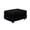 Black, variant on Noble House Solley 31.5" Plush Corduroy Ottoman, Modular Sectional Extension Footstool and Coffee Table, Black