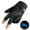 Black white, variant on Oasiva Wear Resistance Kayak Gloves Ice Fishing Gloves for Men and Women Fly Fishing Gear 3 Cut Finger Fishing Gloves
