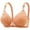Orange, variant on Everyday Bras for Women Bras Sports Sports Bra Workout Brazier for Women 36c Push up Bras for Women plus Sized Sports Bra Bra's for Women Women Bras Wireless Front Closure Woman's Sports Watermelon