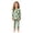 Light Green, variant on Leey-World Halloween Pajamas Toddler Girls Pajama Set Long Sleeve Top Long Pants Pajamas Kids Halloween Cute Pattern Pj Sets Sleepwear