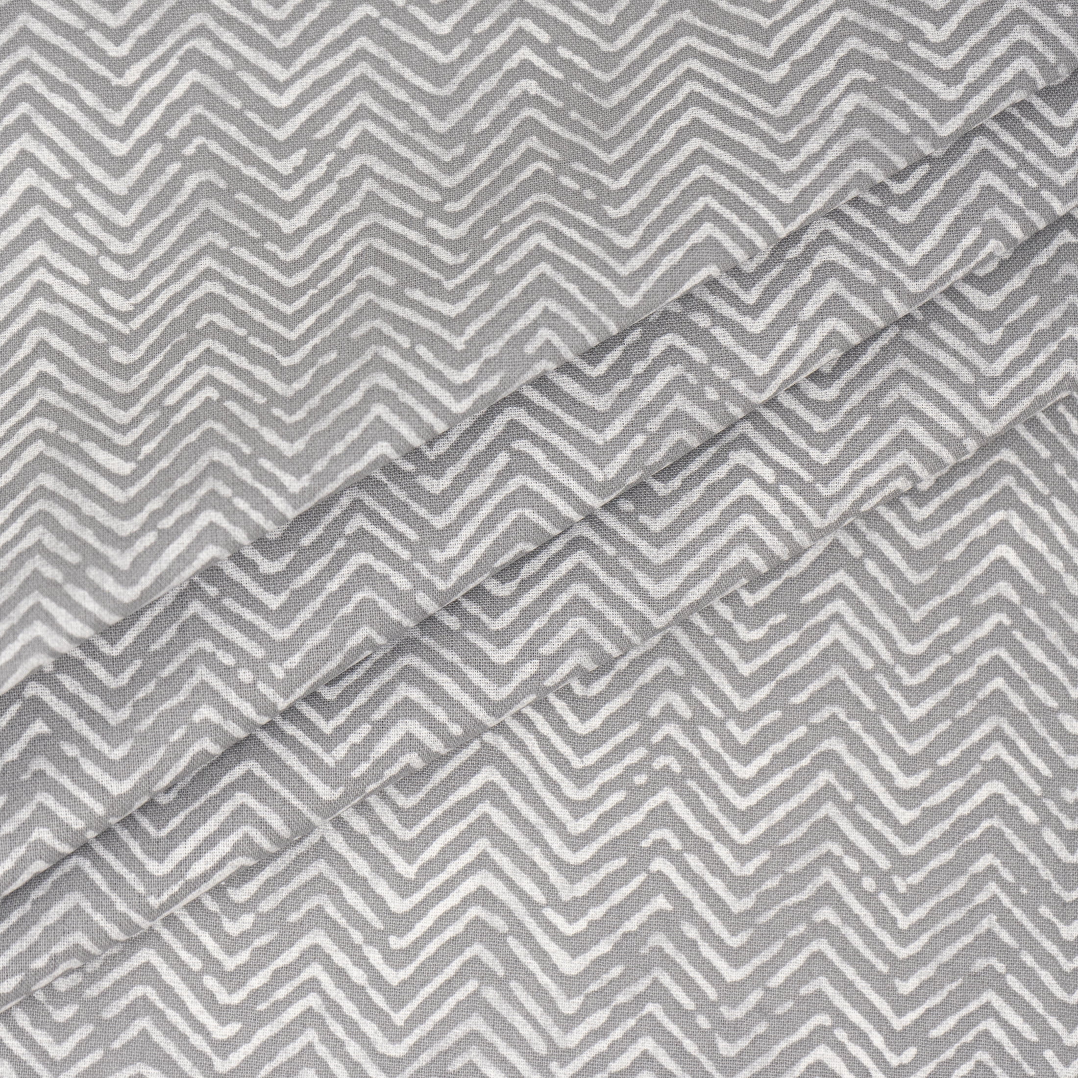 (2 pack) Waverly Inspirations 1 Yard Cut 100% Cotton Prints Fabric, Herringbone, 44" Wide for Quilting & Sewing