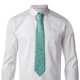 thumbnail image 5 of Fotbe Teal Turquoise Glitter Corbata Clásica para Hombre con Estampado – Corbata de Seda Jacquard Tejida, para Negocios, Bodas y Eventos Formales, 5 of 7