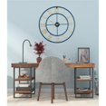 thumbnail image 1 of Utopia Alley CL46NY 27 in. Oversized Roman Round Wall Clock, Navy Blue, 1 of 1
