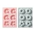 thumbnail image 1 of Moldes De Silicona Para Donas, Moldes Antiadherentes Para Pasteles, Herramientas Para Hornear Para Pasteles De Chocolate Diy, Galletas 2 Uds. Eigraketly HA035649-00, 1 of 6