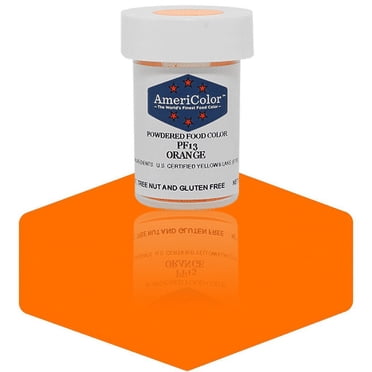 AmeriColor AmeriMist Electric Orange Airbrush Food Color - .65 Oz Bottle