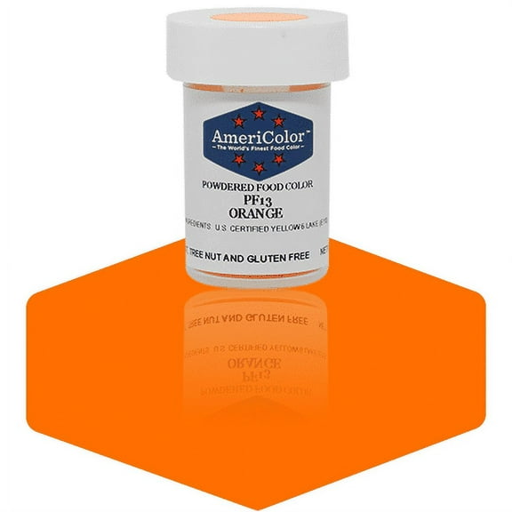 AmeriColor, Powder Food color, Orange 3gm