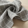 thumbnail image 5 of REGALWOVEN 6 Pack Cloth Napkins, Cotton Washable and Reusable Table Dinner Napkins for Restaurant Grey 16x12inch, 5 of 6