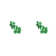 thumbnail image 1 of Qarigey 2 uds pendientes de perlas de flores Stud Core moda Eardrop niñas dulce verano geométrico para fiesta regalos de boda verde Verde 2piezas, 1 of 1