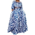 thumbnail image 1 of JHLZHS Robes de Printemps pour Femmes Mode Printemps et Été Tempérament Élégant Jupe Imprimée Ensemble Robe Milkmaid Mini Robe pour Femmes, 1 of 9
