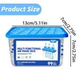 thumbnail image 3 of 350Ml Blue Indoor Purifier & Dehumidifier, Multi - Engaging / Interactivectional Odor Eliminator & Reusable Freshness Box, For Home, Car, Pet Areas & Eco - Friendly Living, 3 of 6