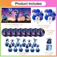 thumbnail image 5 of Blue Beetle Balloons Party Supplies Decor Tableware Birthday Cake Topper Decorations Banner Backdrop, 5 of 7