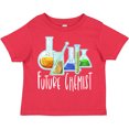 thumbnail image 3 of Inktastic Future Chemist with Beakers, Test Tubes and Formulas Boys or Girls Toddler T-Shirt, 3 of 5