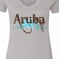 thumbnail image 4 of Inktastic Aruba Women's V-Neck T-Shirt, 4 of 5