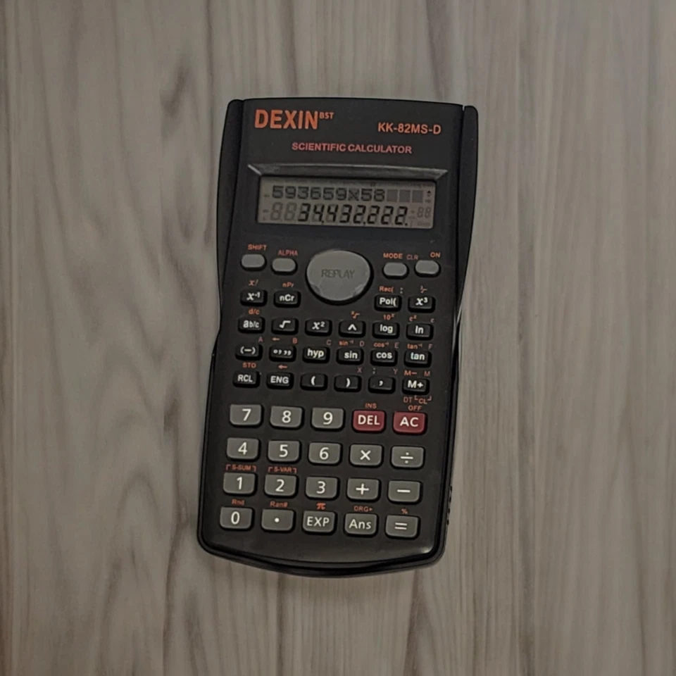 CRESTIN- Pair Or 3 Advanced Mathematics Scientific Calculator