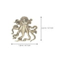 thumbnail image 2 of DEEPCRAFF Desktop Octopus Decor Golden Brass 1Pcs 2.2x1.9x1.9in, 2 of 8