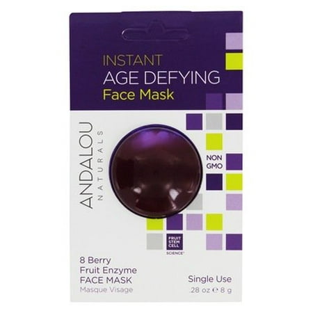 Instant Age Defying Face Mask 8 Berry Fruit Enzyme - 0.28 oz. by Andalou Naturals (pack of