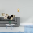 thumbnail image 2 of Escultura De Metal Nórdico Con Hojas Y Flores, Figura De Pollo, Decoración Feng Shui, Estatua De Gallo Para Comedor, Hotel, Decoración Del Hogar, Regalo Para Vacaciones., 2 of 8