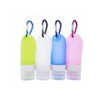 thumbnail image 2 of SMihono Kitchen Organizers and Storage 60ml Travel Plastic Clear Keychain Bottles Leakproof Empty Containers Flip Cap Kitchen Gadgets Must Have 2023, 2 of 6