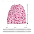 thumbnail image 3 of Yiaed Breast Cancer Ribbons Awareness Print Multifunction Beanie Hats for Women Men Slouchy Knit Beanie Hat Winter Hat Scarf Stretch Skull Cap, 3 of 8