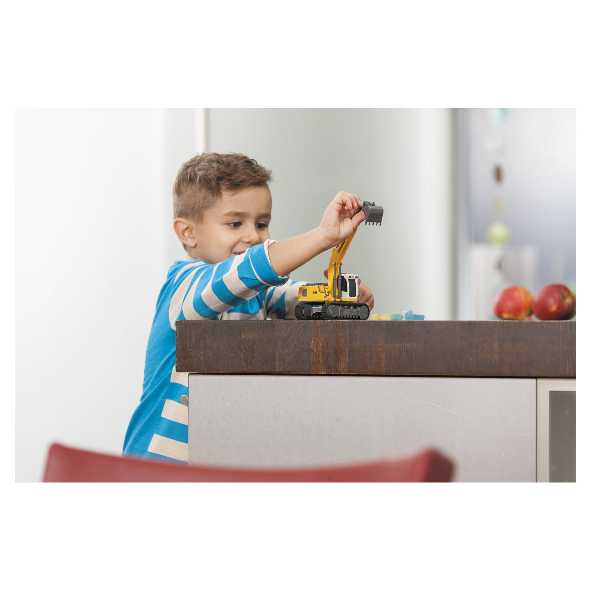 dickie toys liebherr excavator