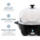 thumbnail image 5 of Máquina para cocer huevos Elite Gourmet EGC-007B# Rapid, 7 huevos, color negro, 5 of 9