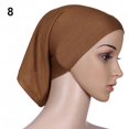 thumbnail image 3 of Hijab pour Femmes Musulmanes, sous-Foulard Extensible, Foulard Courte Douce, Bonnet, Casquette, 3 of 3