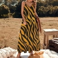 thumbnail image 2 of Animal Print Patterns Design Sleeveless Dress Woman Fashion Long Dresses Women's Summer Suit Dress 2025, 2 of 7