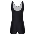 thumbnail image 4 of inhzoy Womens One Piece Swimwear Athletic Boyleg Swimsuit Tankini Black XL, 4 of 7