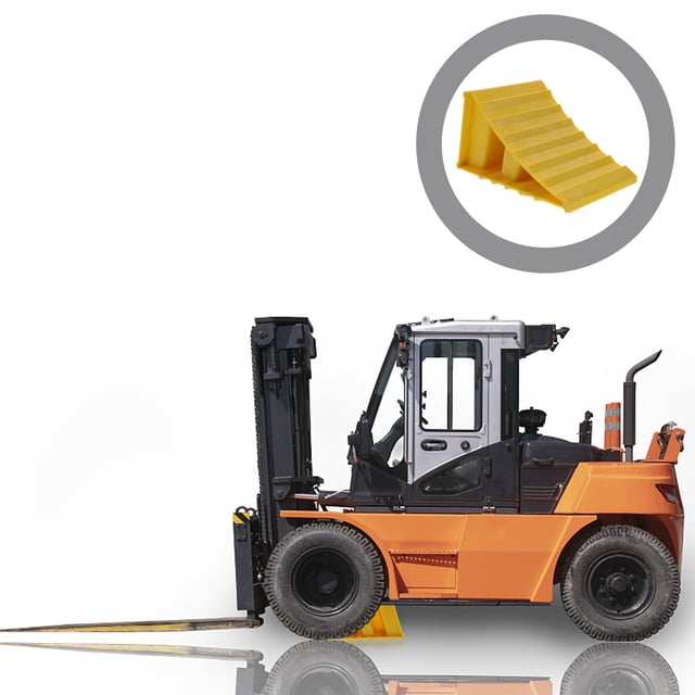 OULII 1Pack Wheel Chocks for Camper for Heavy Duty Traction Enhancement