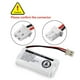 thumbnail image 4 of Batería Kruta BT162342, 2,4 V, 800 mAh, Ni-MH AAA, paquete de 3, 4 of 7